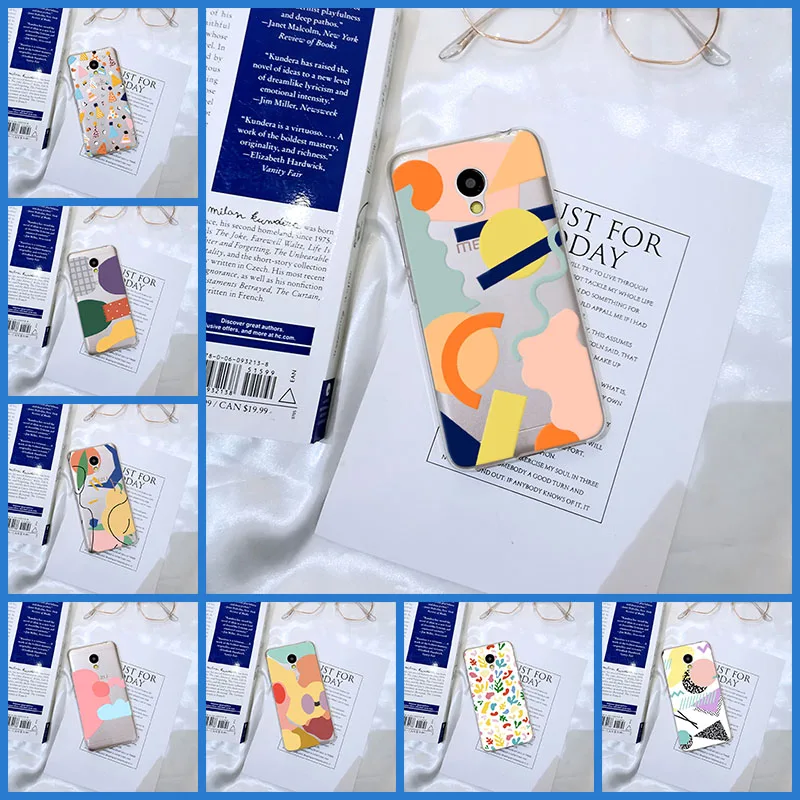 Чехол для телефона Meizu M6 M5 M3 M2 Note Силиконовая задняя крышка с рисунком граффити M3S