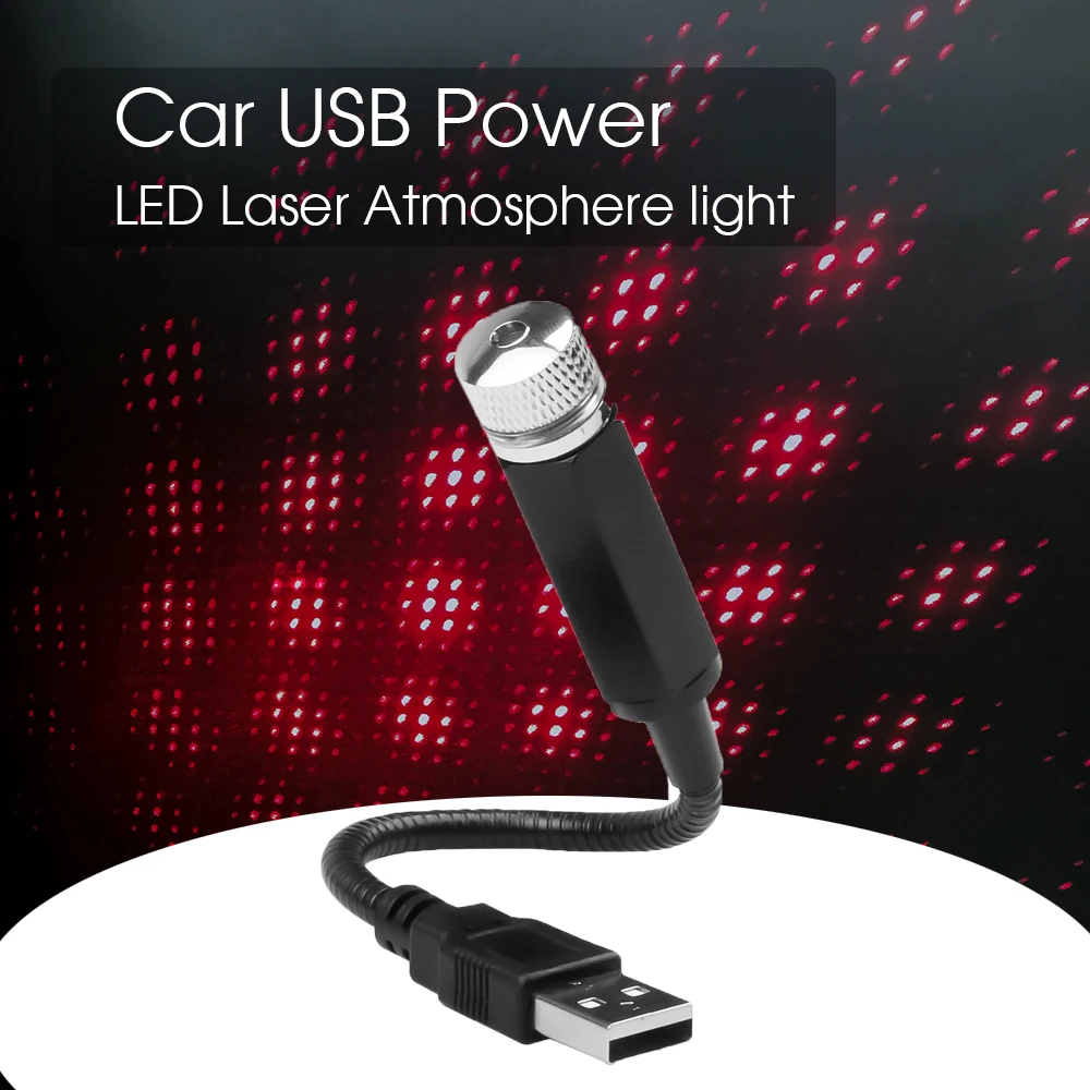 Светодиодный USB ночник для крыши автомобиля 5 в|Декоративная лампа| |