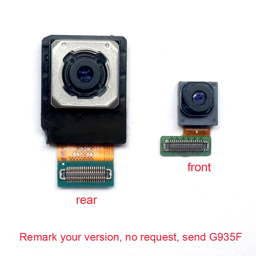 JPFix для SAMSUNG S7 edge G935F G935A Передняя маленькая и задняя большая камера с чипом SIM лоток