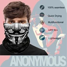 Анонимная маска-бандана, маска, головной платок, Каратель, Лыжная Балаклава, маска для лица, маска на шею, гетры, армейские шарфы для кемпинга, велосипедов