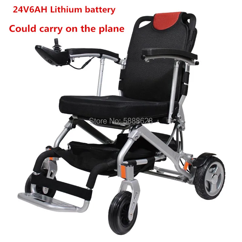 

Four Wheel Electric factory Electric Power Wheelchair old people supplies aluminium Electric Wheelchair
