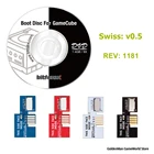 Адаптер SD2SP2 для замены Micro SD карт + v0.5 Швейцарский диск загрузки Mini DVD для Nintendo Gamecube NGC NTSC