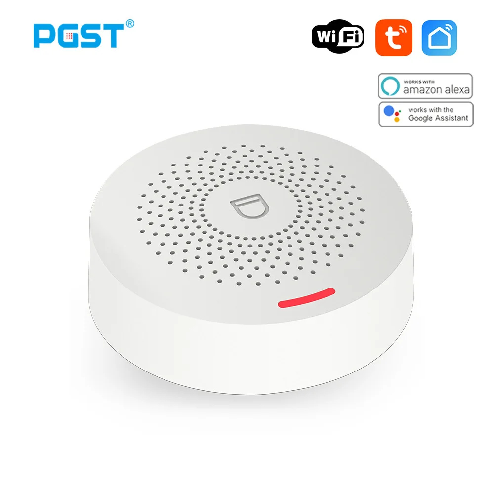 

PGST PW150 Wifi Alarm System Wireless Security Burglar With Motion Detector Door Sensor Tuya App Control Smart Home Kits