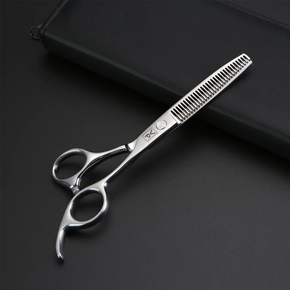 

6 Inch JP 440C Hair Scissors Stainless Steel Salon Cutting Thinning Styling Tool Hairdressing Shears Regular Flat Teeth Blades