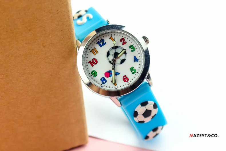 Детский силиконовый 3D свисток для игры в футбол | Наручные часы