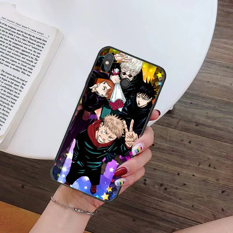 

Jujutsu Kaisen Anime fundas Phone Case For Xiaomi Redmi note 7 8 9 t k30 max3 9 s 10 pro lite