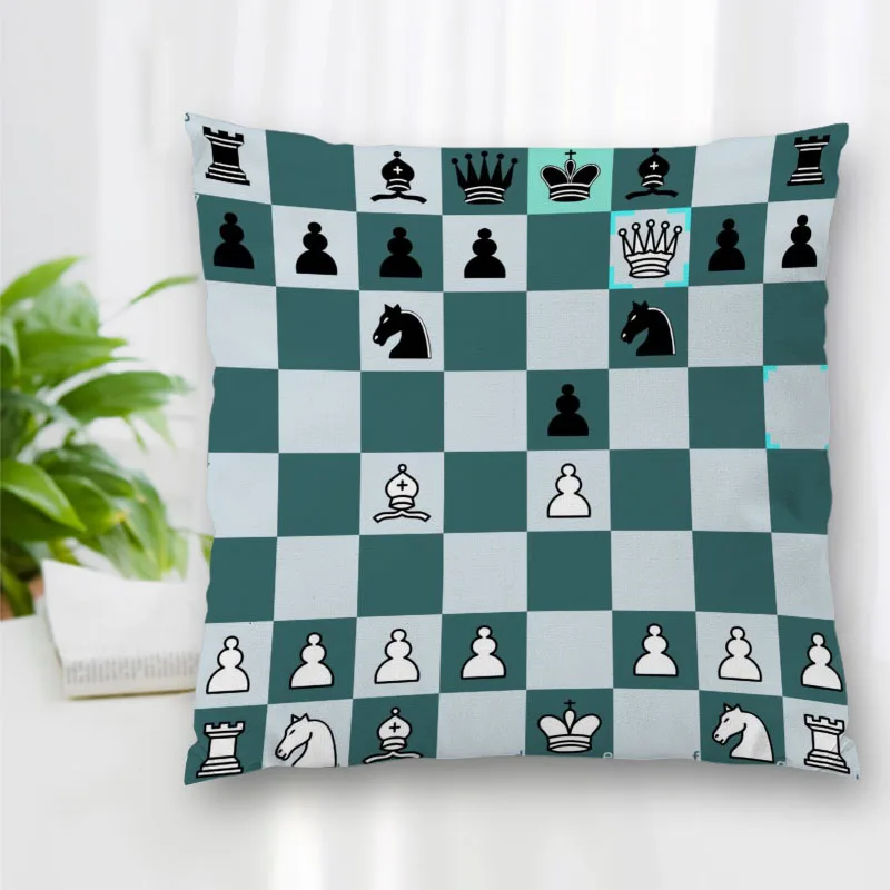 Квадратная шахматная доска высокого качества на заказ чехол молнии для спальни