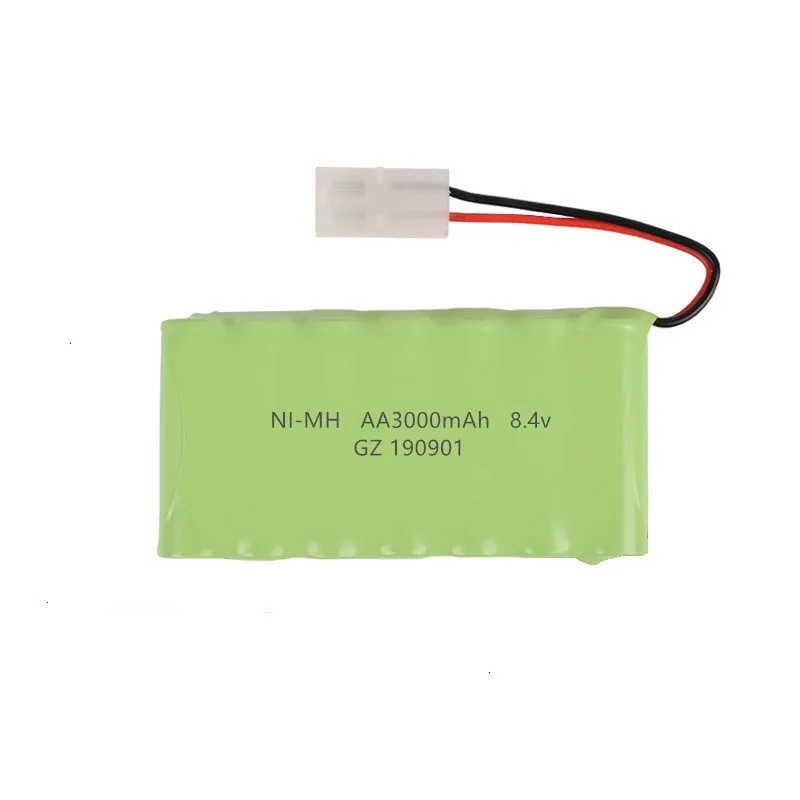 Модель M) Ni-CD 8,4 v 3000mah батарея+ USB зарядное устройство для Rc игрушки автомобиль Танк Поезд Робот Лодка пистолет AA 8,4 v перезаряжаемый аккумулятор