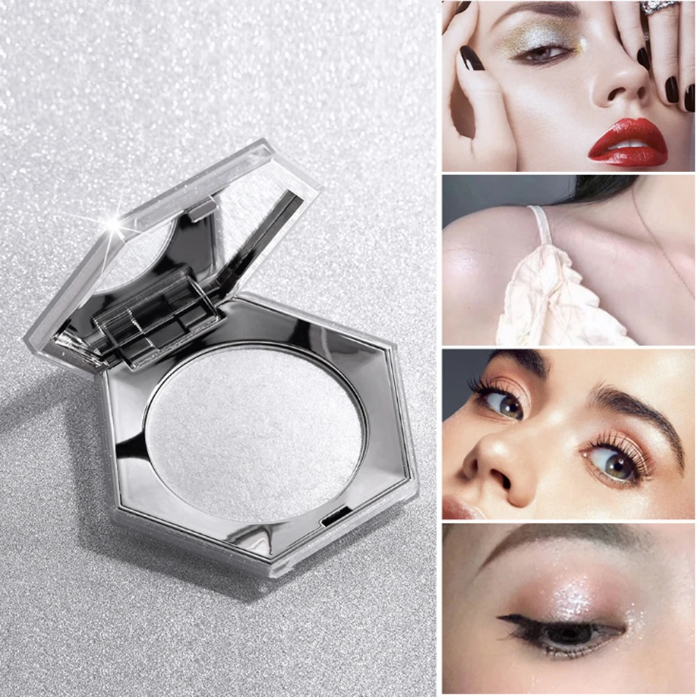Shimmer Highlighter Facial Bronzers Palette Makeup Glow Face Contour Powder Illuminator Highlight Women Beauty Cosmetics |