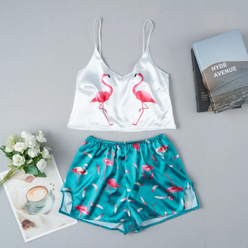 Pajamas for Woman Silk Sexy Pijamas 