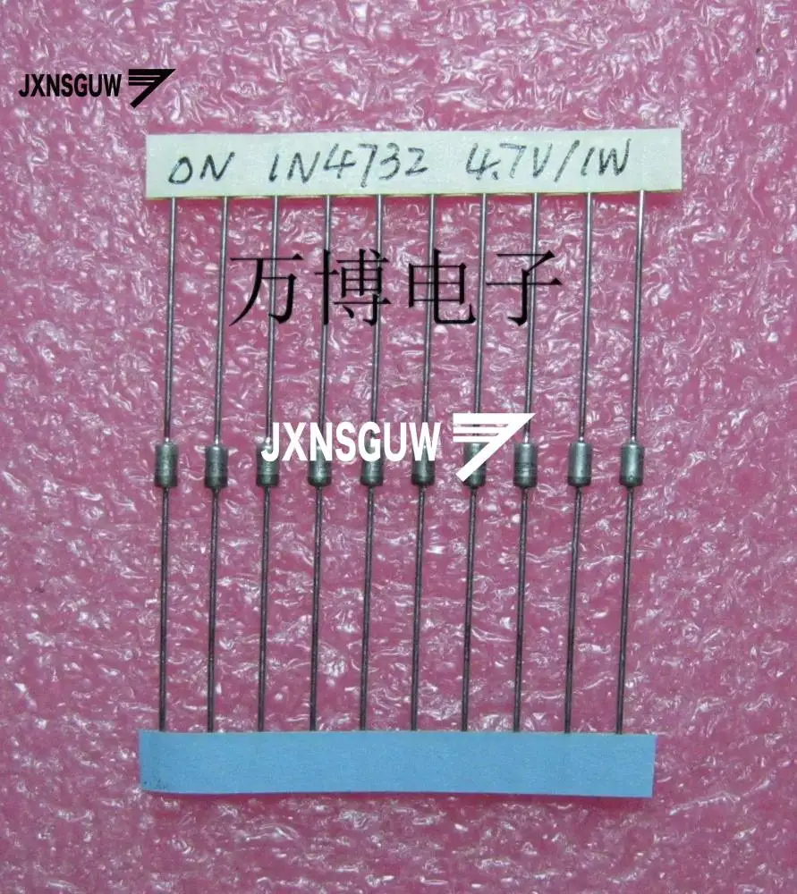 

50PCS Original ON Zener diode DO-41 1N4732 IN4732 1N4732A 4732 1W 4.7V Diode