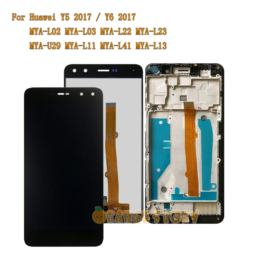 ЖК-дисплей Сенсорный экран для huawei Nova молодых 4 аппарат не привязан к оператору сотовой связи/Y6 /Y5 MYA-L11 MYA-L41 MYA-L22 MYA-U29 ЖК-дисплей Дисплей Сенсорный экран Рамка