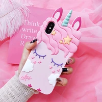 Cartoon Unicorn Case For Xiaomi Lite Redmi Note Pro Plus Soft Silicone Cover