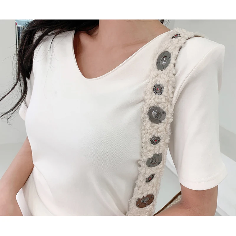 

Summer New V Necks Short Sleeves Plain Dresses Korean Style Short Design Slim Fit Mini Basic Dress D12301X