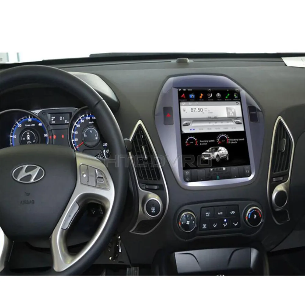 YMODVHT 10 4 дюйма Telsa стиль вертикальный экран четырехъядерный Android 7 1 2 Гб RAM