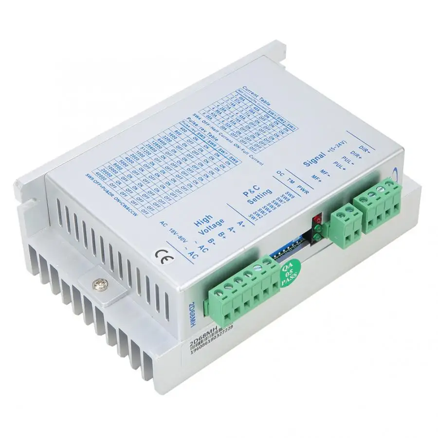 Драйвер шагового двигателя AC18 80V 86 тактовый шаговый двигатель драйвер для