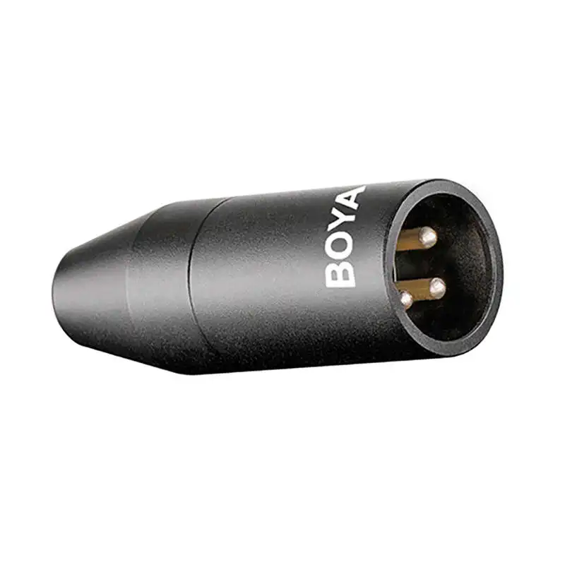 BOYA по 35C Xlr 3 5 мм (ТРС) мини джек Женский микрофон адаптер для Pin Штекерный разъем
