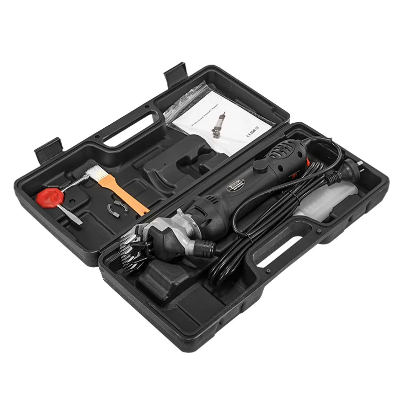 

220V Electric Wool Shear Shearing Sheep Goats Clipper Flexible Pet Hair Shearing Machine Cutter Wool Scissor Farm Supplies