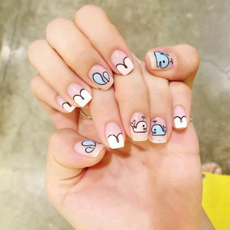 1 лист модных трендовых наклеек для ногтей наклейка ногтевого дизайна красные