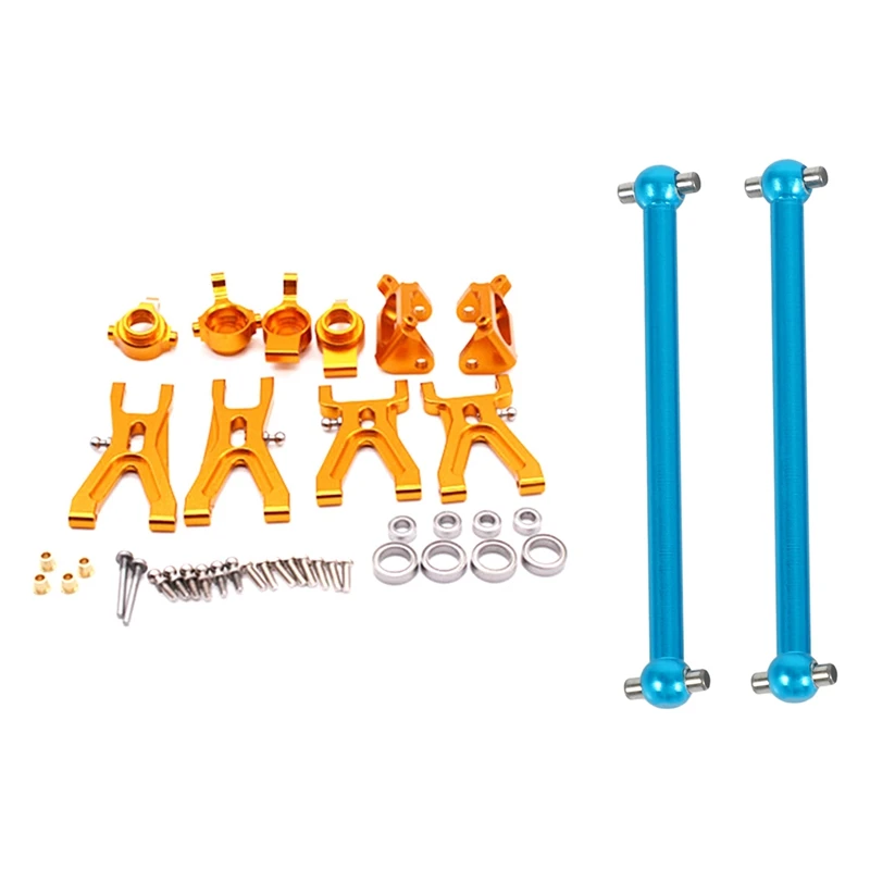 

1 пара универсальных приводных соединений и 1 комплект обновленных рычагов подвески и передней/задней ступицы, комплект деталей для сиденья...