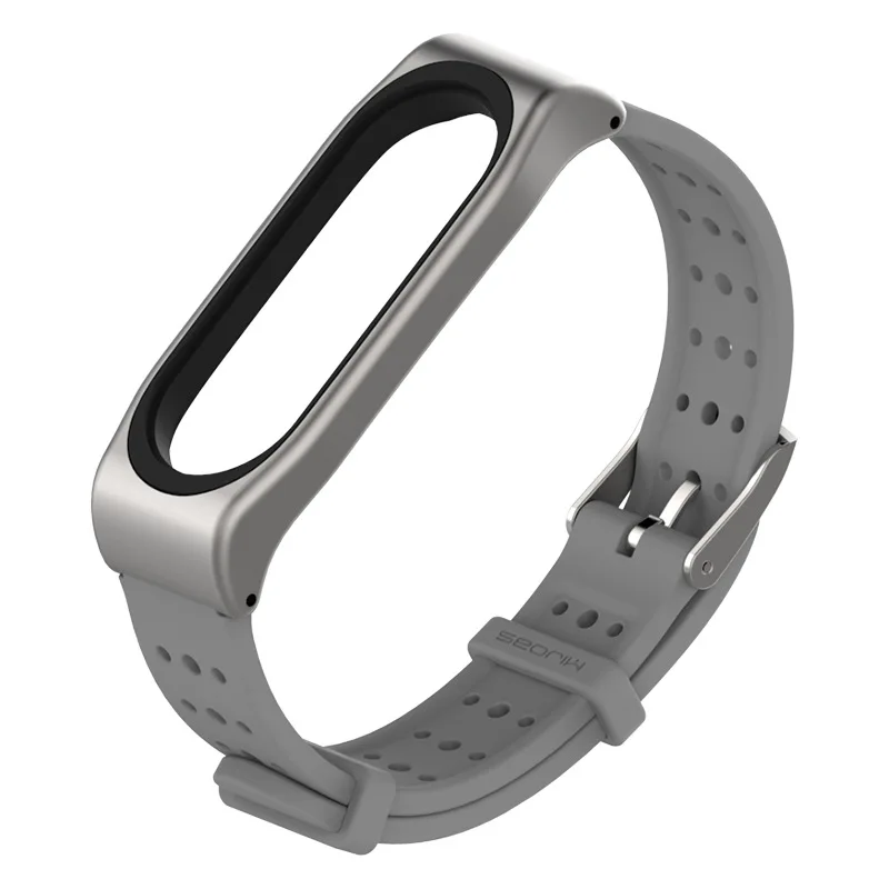 Силиконовый ремешок Mijobs для Xiaomi mi Band 3 браслета Mi Смарт часы 3|Смарт-аксессуары| |