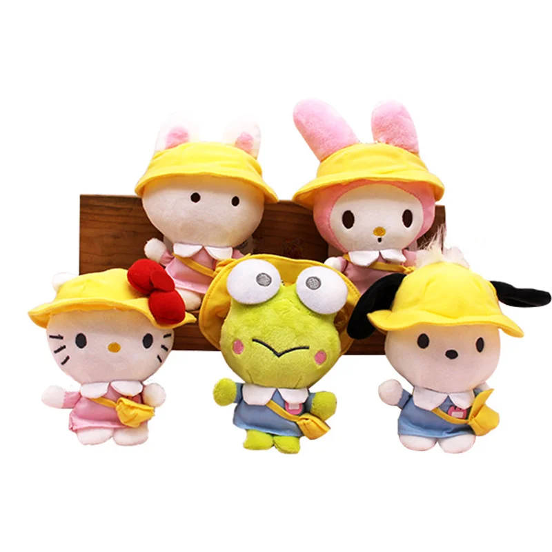 

Cute Cartoon Japanese Plush Toys Kawaii Kuromi My Melody Cinnamoroll Kt Last School Season Plush Stuffed Doll Toy Christmas Gift
