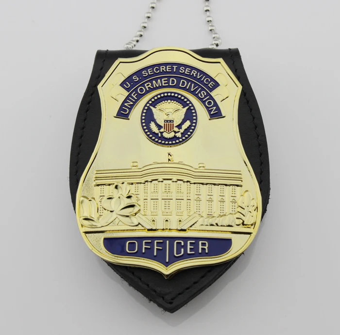 Классическая униформа Секретная служба США/офицер USSS копия Фильма Prop Pin Badge| |