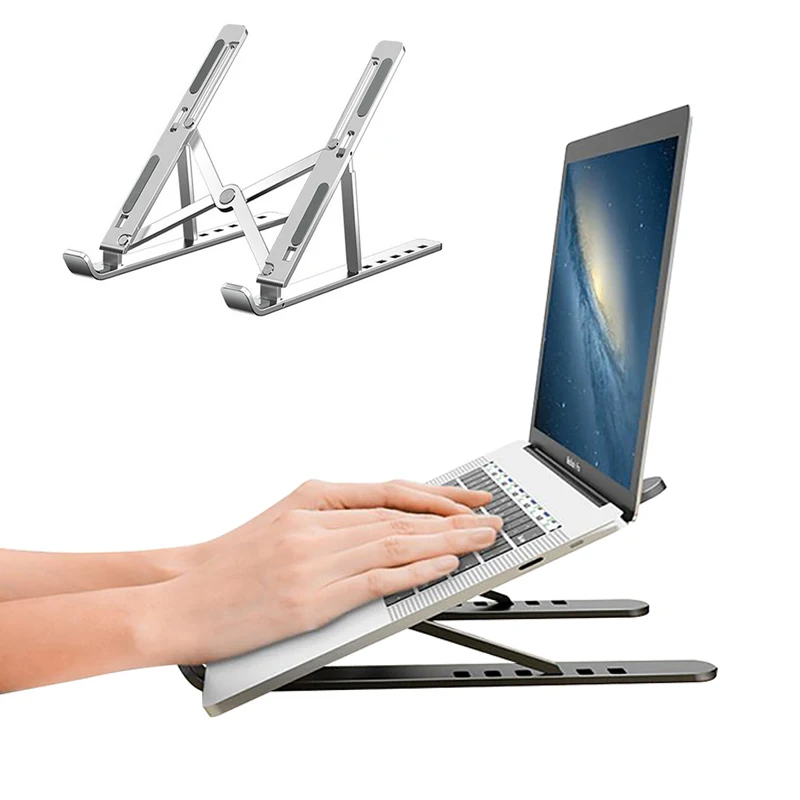 

Adjustable Foldable Laptop Stand Non-slip Desktop Laptop Holder Notebook Stand For Notebook Computer Macbook Pro Air iPad Pro HP