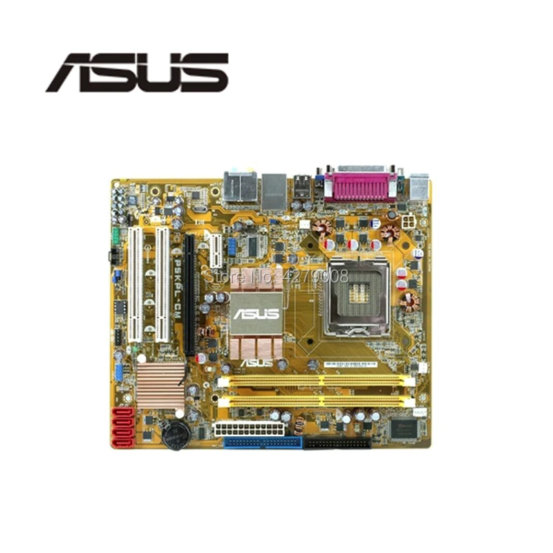Материнская плата LGA775 для ASUS оригинальная б/у настольного ПК G31 775 DDR2 USB2.0