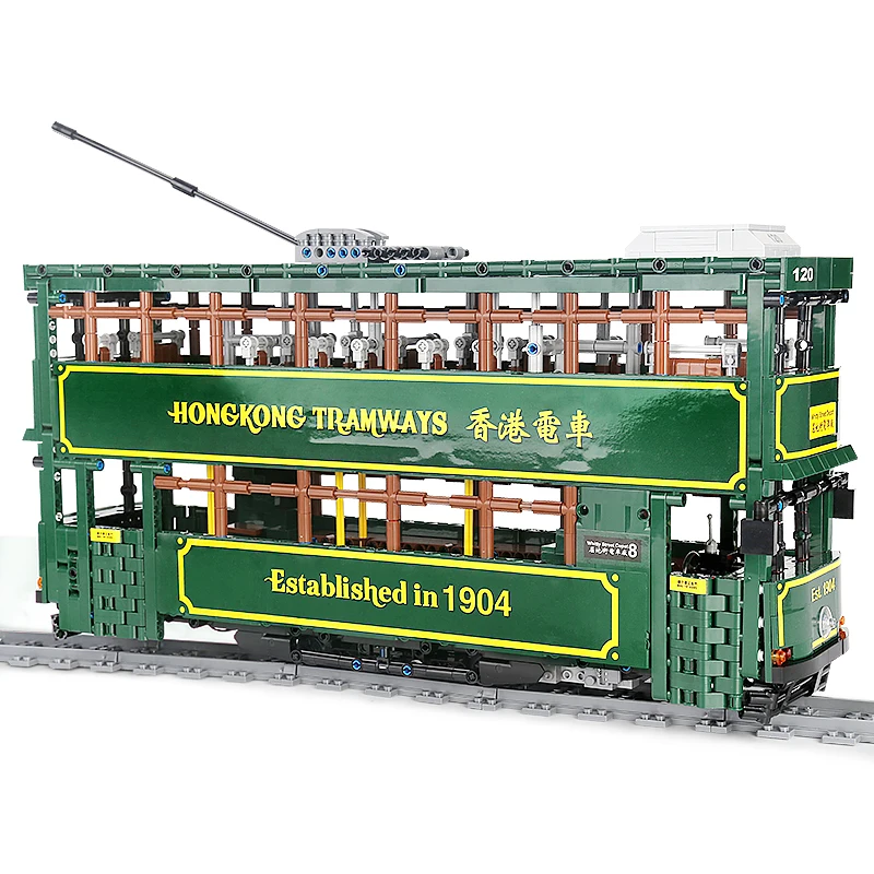 MOUD KING KB120 двойной Слои приложение RC моторизованный 1904 Уитти уличные депо автобус