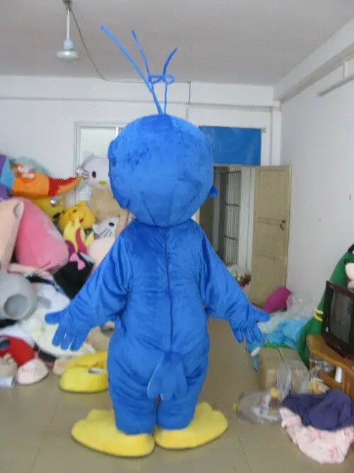 

Blue Woodpecker Mascot Costume Animal Plush Doll Cosplay Party Costume Carnival Adult Forest Guardian Mascot