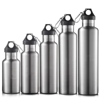 new 304 stainless steel double wall vacuum jug insulated water bottles coffee drink vacuum flasks outdoor travel sports cup