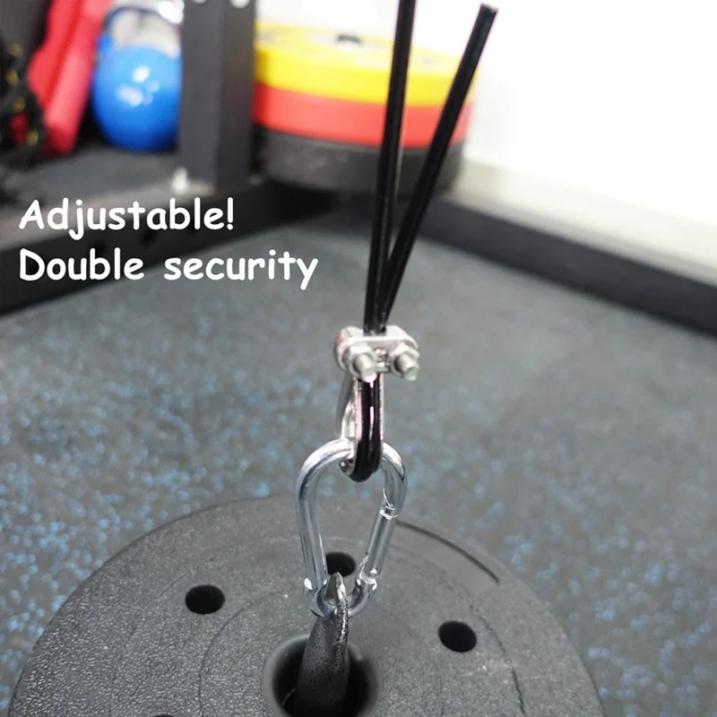 

Pulley Cable Machine Attachment System Arm Biceps Triceps Fitness DIY Blaster Hand Strength Trainning Home Gym Workout Equipment