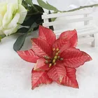 510 шт., декоративные блестящие искусственные цветы, новогодние украшения 2022 новый год 2022 новый год новогодний декорновогодние украшения новый год 2022 декор, новогодние товары для дома, декор для дома