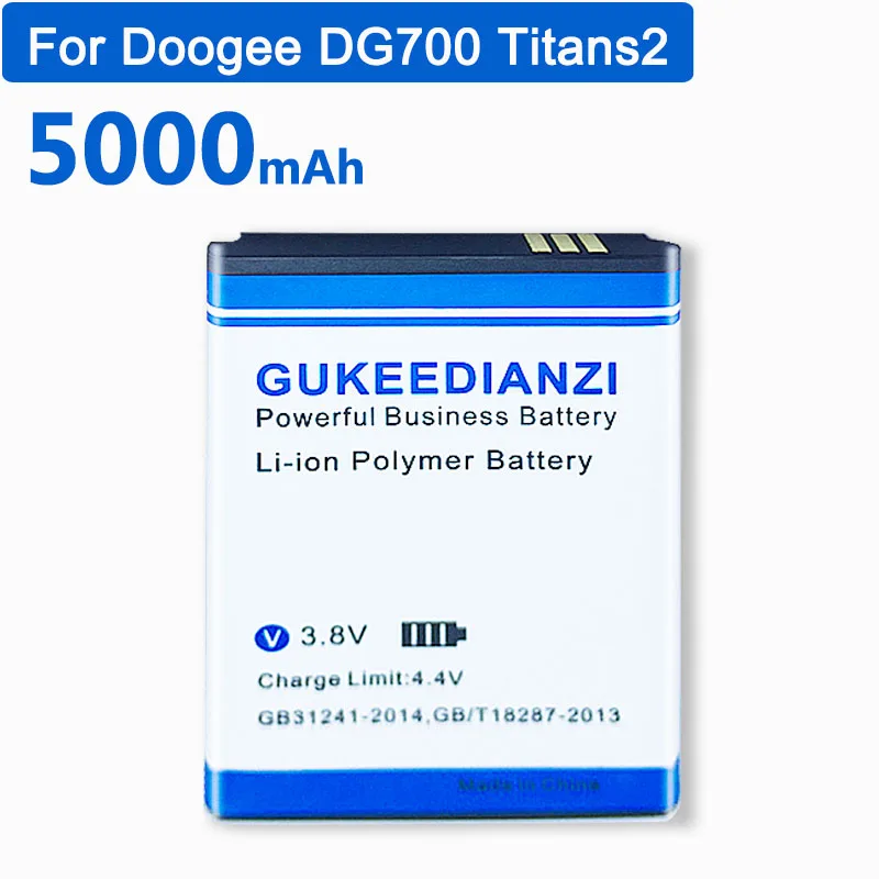 GUKEEDIANZI B DG700 Для Doogee TITANS2 4000mAh Мобильный телефон заменяемый аккумулятор высокого
