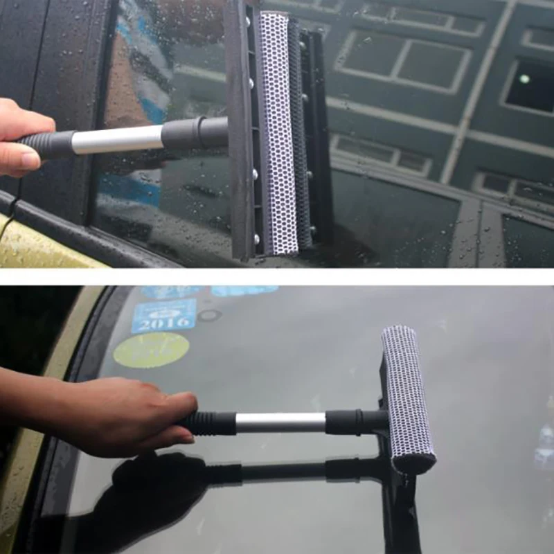 

1 шт. практичная телескопическая щетка для очистки стекол, стеклоочиститель для окон, инструмент для очистки стекол для офиса, дома, автомоб...