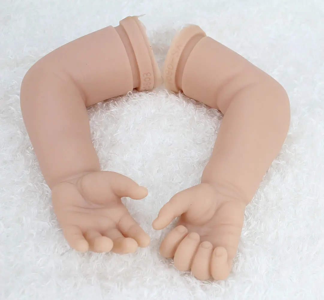 Комплект для новорожденных мягкая виниловая голова 3/4 дужки и ноги 22 дюйма