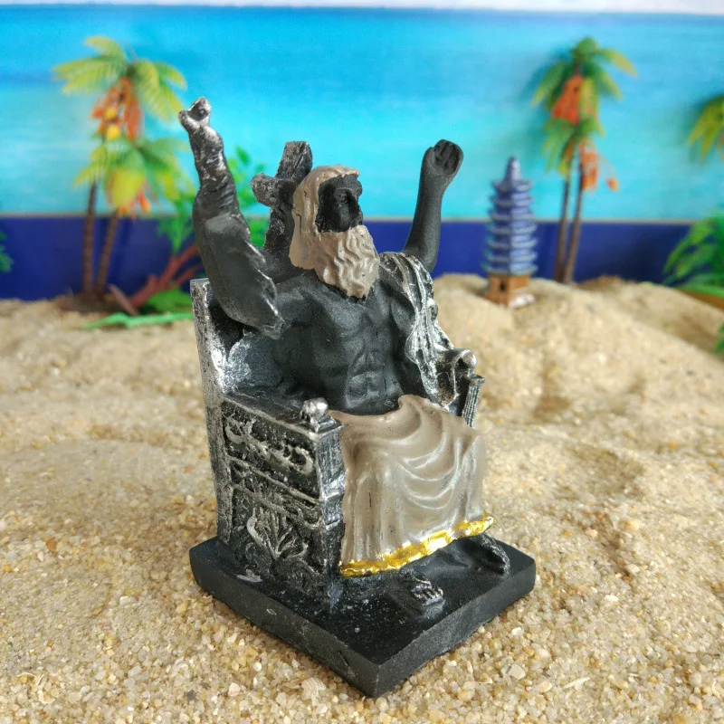 Голова двенадцати богов Древней Греции третье поколение королей Зевс резиновые