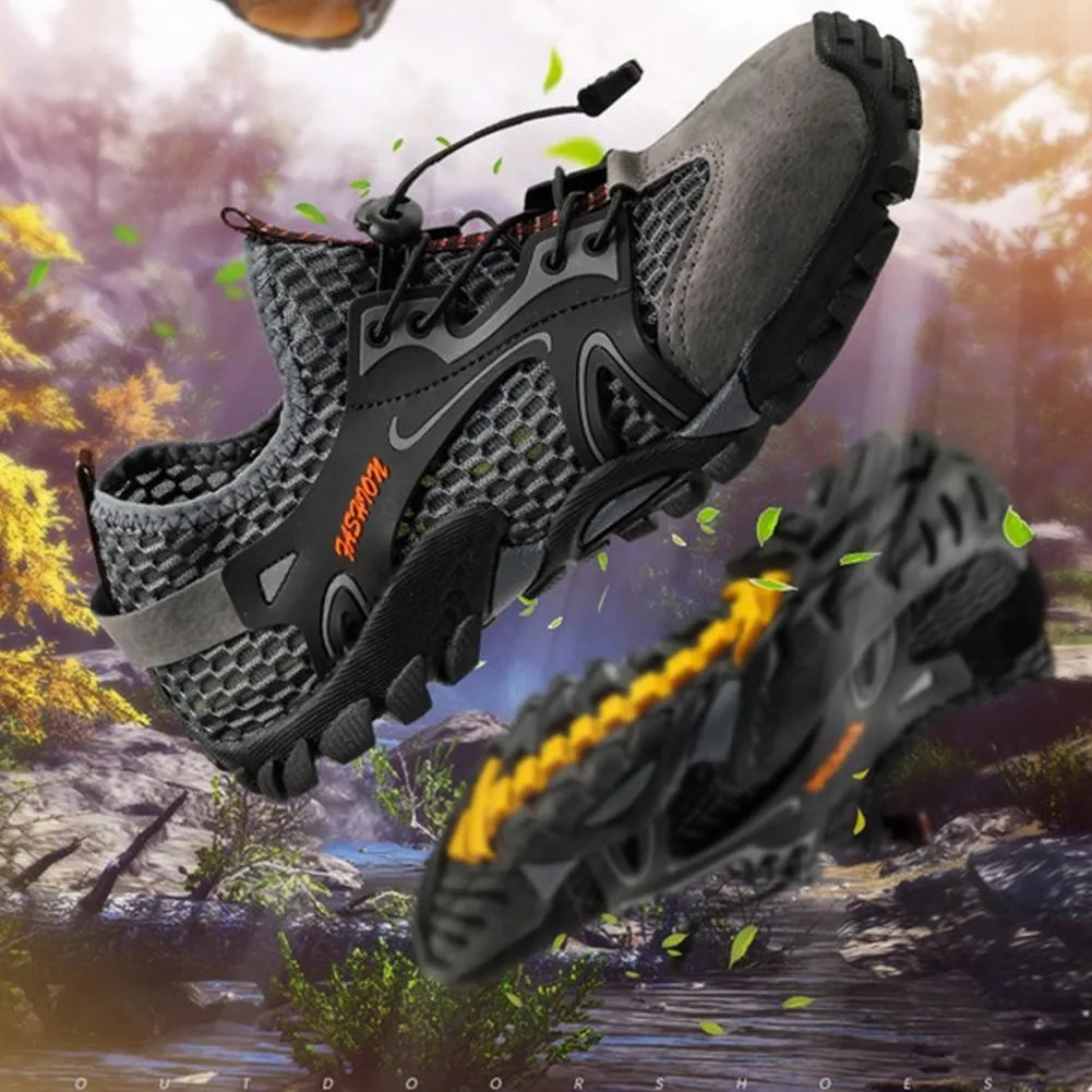 

Summer Breathable Indestructible Waterproof Shoes Anti-smashing Non-slip Sneakers Puncture-proof Work Shoes