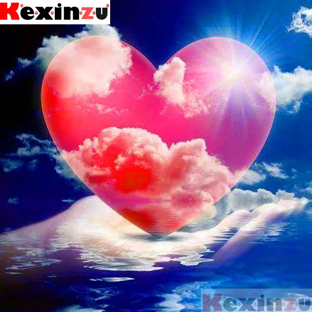 Полноразмерная/круглая Алмазная 5D картина сделай сам набор для 3D вышивки красные