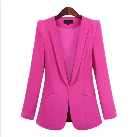 Black Blue Small Suit Loose 2019 Season Coat | Женская одежда
