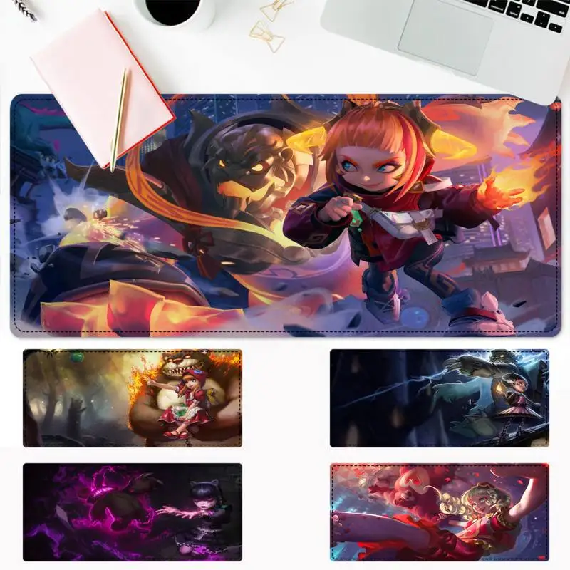 

Vip LOL Annie Gaming Mouse Pad Gaming MousePad Large Big Mouse Mat Desktop Mat Computer Mouse pad For Overwatch