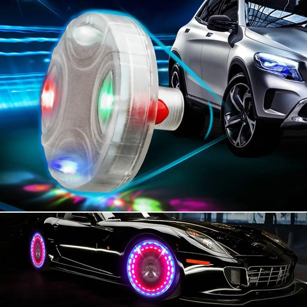 

Tire Light Decorative Wear-resistant ABS Auto Wheel Hub Lamp for Vehicles