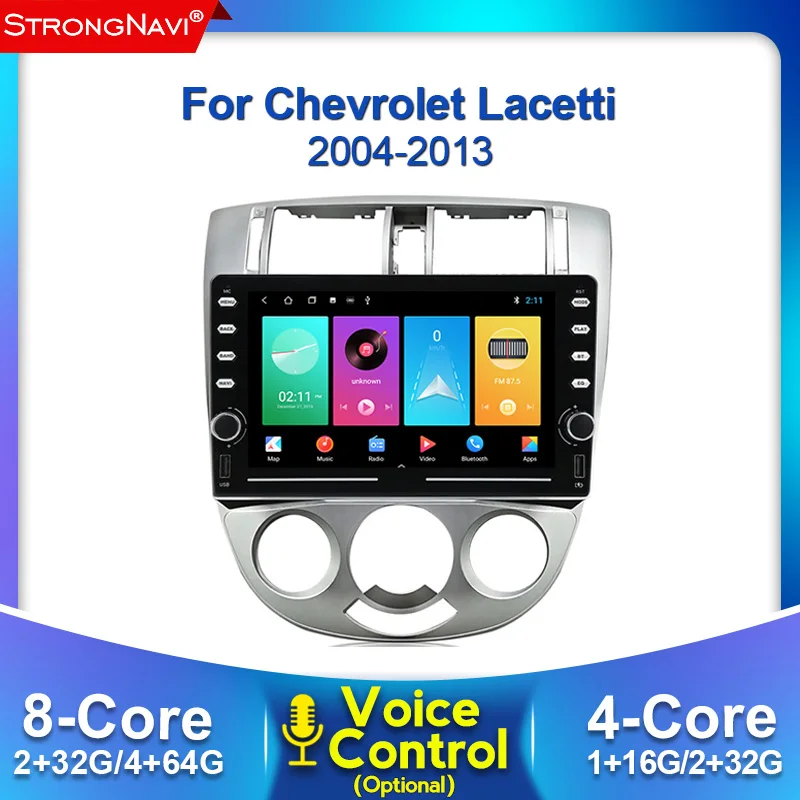 Автомобильный мультимедийный плеер 4G lte Android 2 din для Chevrolet Lacetti J200 BUICK Excelle Hrv радио