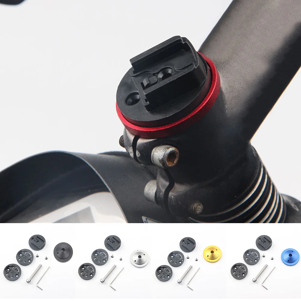 

Bike Computer Mount Insert Kit Adapter Mount Bracket For Garmin/Wahoo/Bryton High Quality Aluminum + Plastic Bicycle Parts