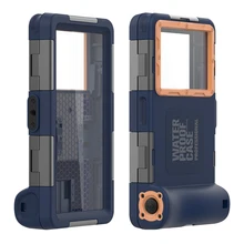 Shellbox Universal Professional 50ft Waterproof Case for Xiaomi Mi 11 Lite 11 Pro Poco F3 X3 Pro NFC Underwater Diving Covers