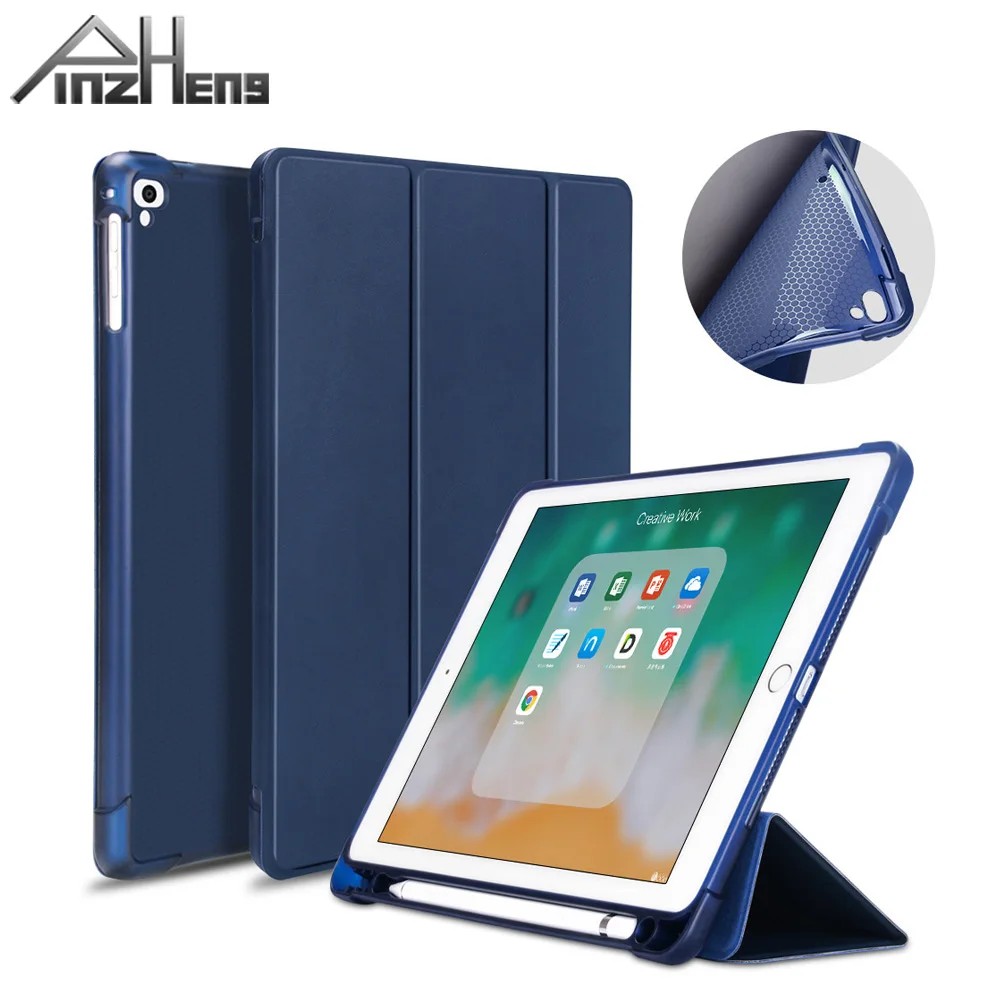 Чехол для iPad 2 3 4 9 7 2018 2017 Магнитный чехол из искусственной кожи силиконовый смарт 5