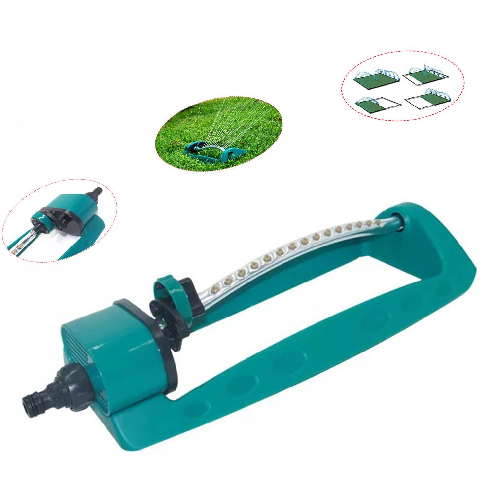 

15 Hole Swivel Nozzle Water Spray Nozzle Irrigation Gardening Swing Sprinkler Lawn Agriculture Watering Irrigation System 2019