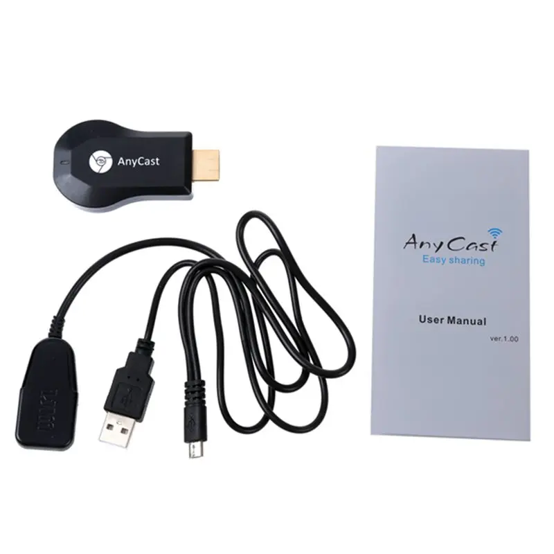 AnyCast M2 Plus Мини Wi-Fi дисплей Dongle приемник 1080P Airmirror DLNA AirPlay Miracast легкий обмен HDMI порт для HDTV Smart P