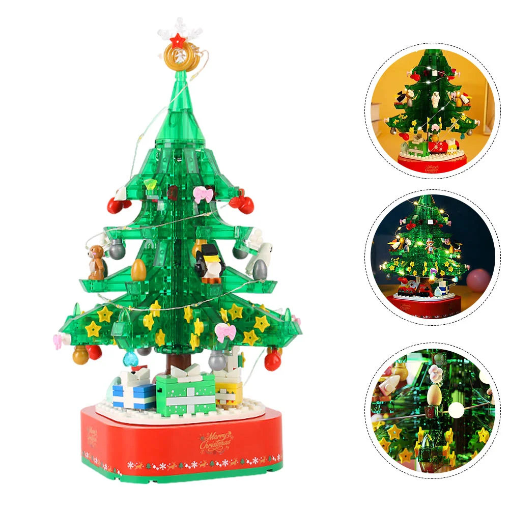 

1 Set Assembling Xmas Tree Lamp Decor Xmas Elements Assembling Ornament